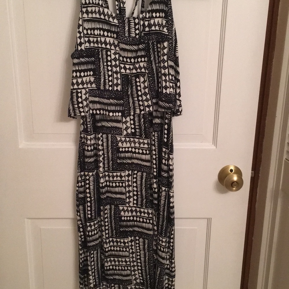 Casual dress, fun back straps